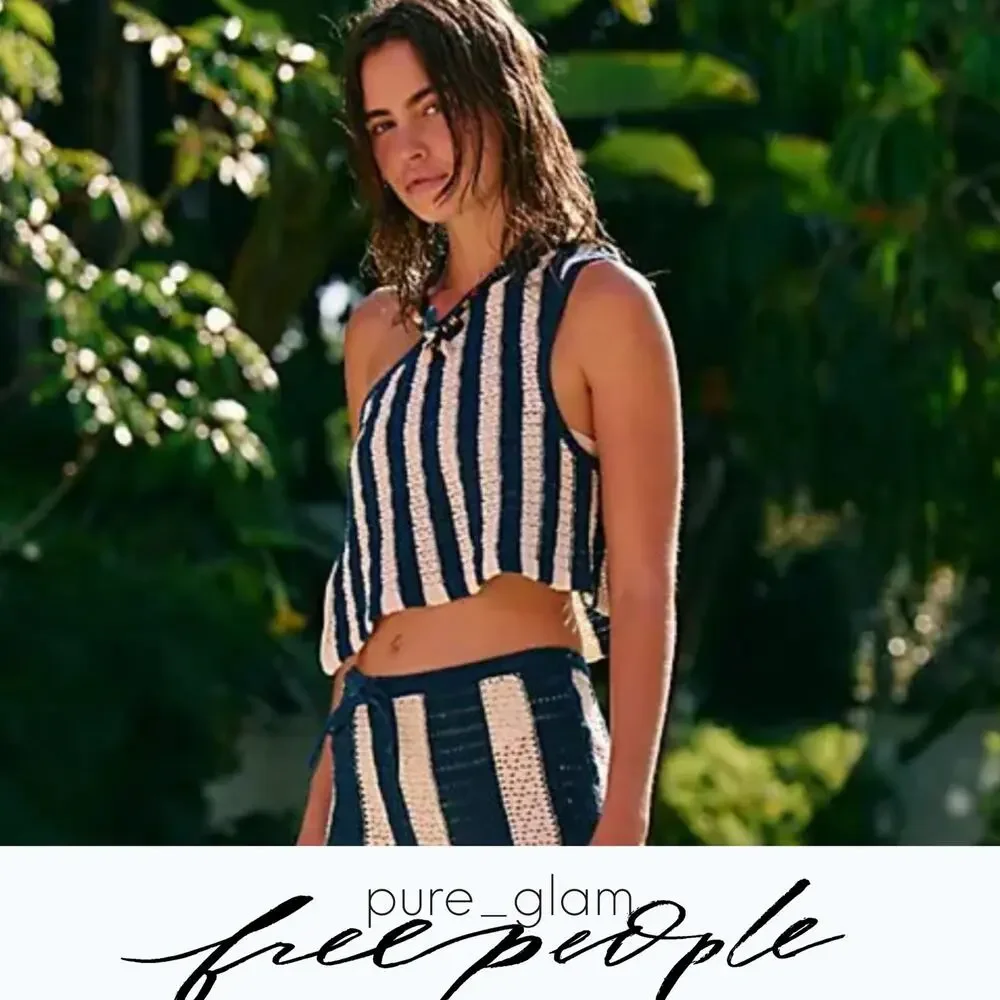 Free People crochet set Free-est pants set summer